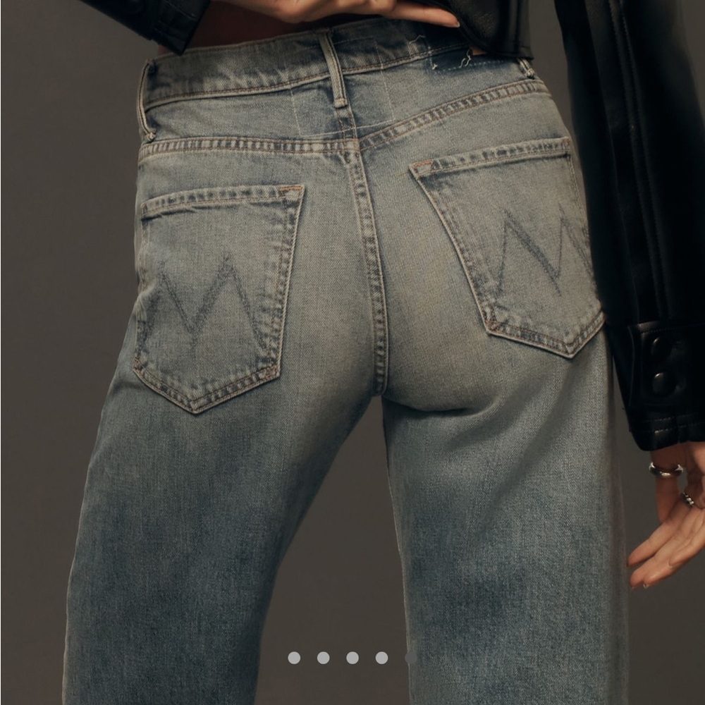 MOTHER Blue Flare & Wide Leg Jeans